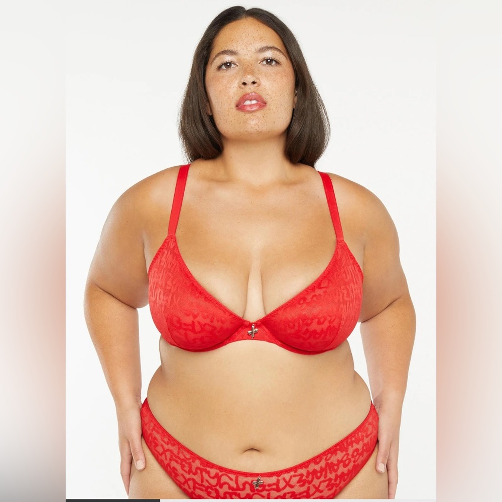 Savage X Fenty | Red Tagged by Savage Unlined Bra - 42DDDD